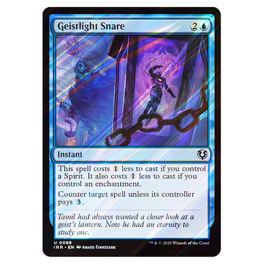 Geistlight Snare 066 card from the Magic The Gathering set Innistrad Remastered