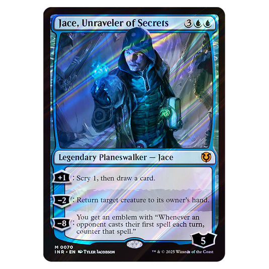 Jace, Unraveler of Secrets 070 card from the Magic The Gathering set Innistrad Remastered