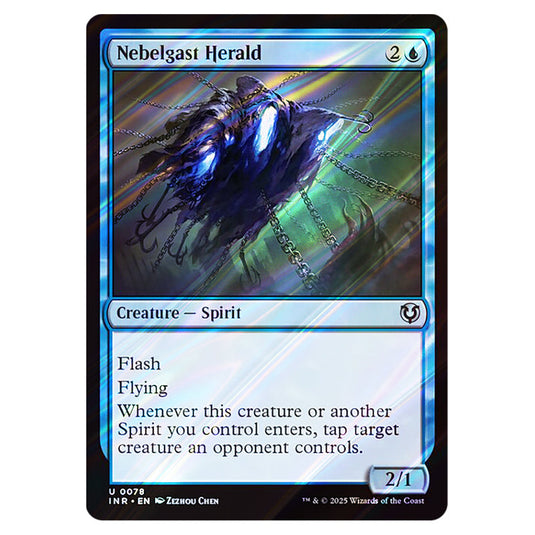 Nebelgast Herald 078 card from the Magic The Gathering set Innistrad Remastered