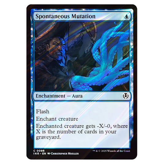 Spontaneous Mutation 086 card from the Magic The Gathering set Innistrad Remastered