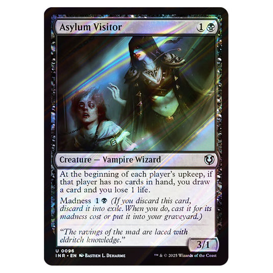 Asylum Visitor 096 card from the Magic The Gathering set Innistrad Remastered