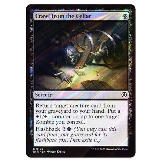 Crawl from the Cellar 102 card from the Magic The Gathering set Innistrad Remastered