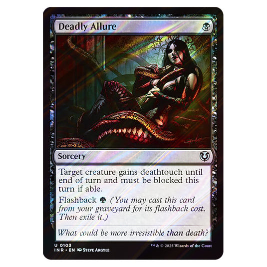 Deadly Allure 103 card from the Magic The Gathering set Innistrad Remastered