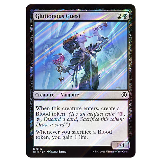 Gluttonous Guest 112 card from the Magic The Gathering set Innistrad Remastered