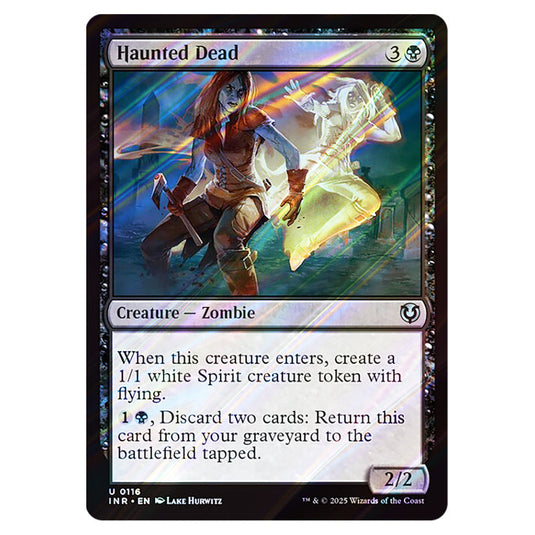 Haunted Dead 116 card from the Magic The Gathering set Innistrad Remastered