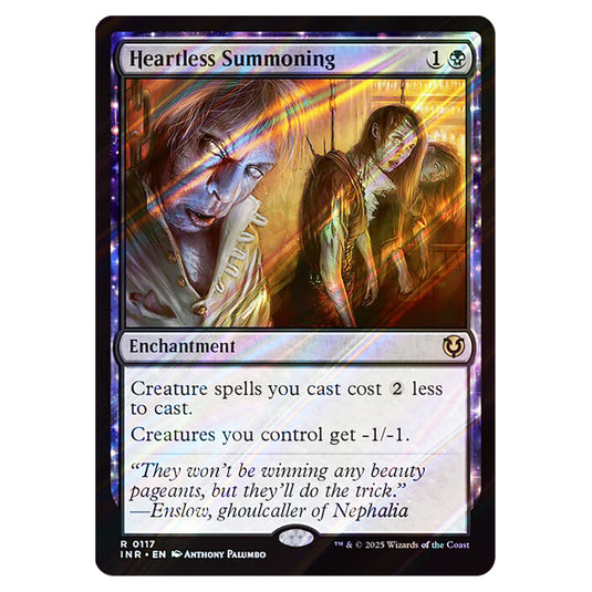 Heartless Summoning 117 card from the Magic The Gathering set Innistrad Remastered