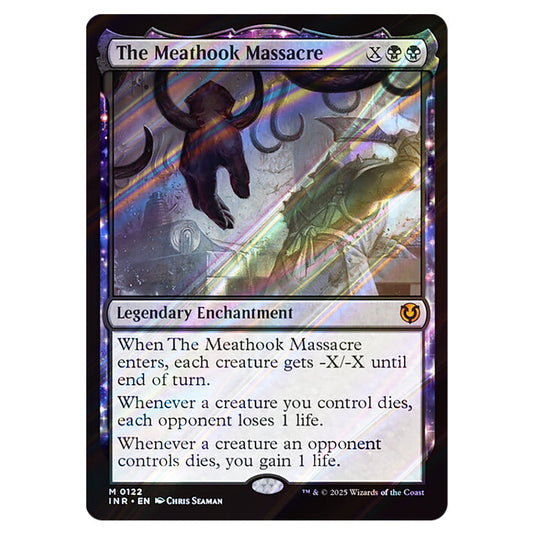 The Meathook Massacre 122 card from the Magic The Gathering set Innistrad Remastered