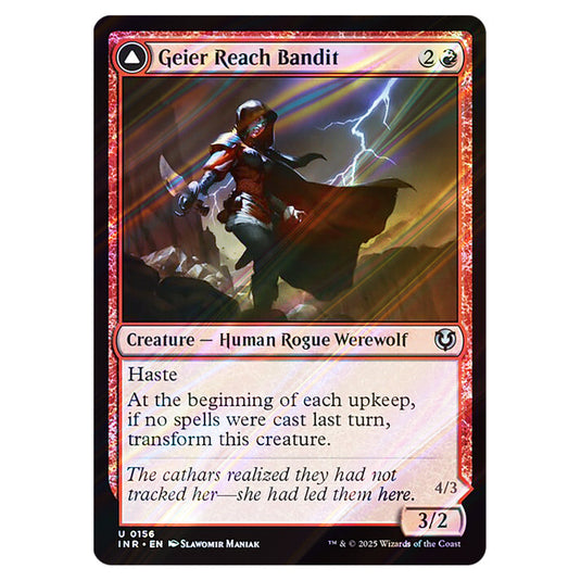 Geier Reach Bandit // Vildin-Pack Alpha 156 card from the Magic The Gathering set Innistrad Remastered
