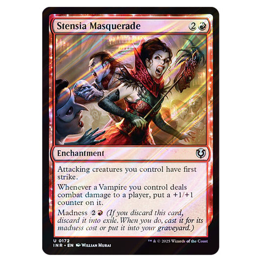 Stensia Masquerade 172 card from the Magic The Gathering set Innistrad Remastered