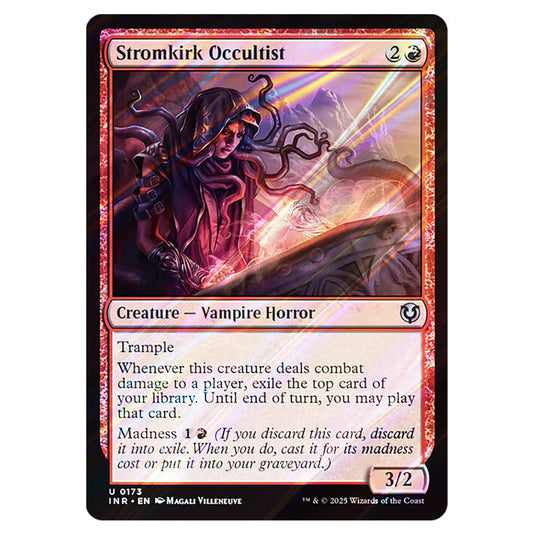 Stromkirk Occultist 173 card from the Magic The Gathering set Innistrad Remastered