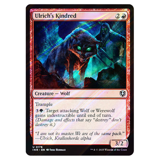 Ulrich's Kindred 176 card from the Magic The Gathering set Innistrad Remastered