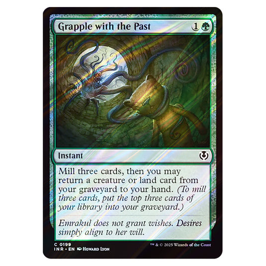 Grapple with the Past 199 card from the Magic The Gathering set Innistrad Remastered