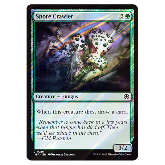 Spore Crawler 218 card from the Magic The Gathering set Innistrad Remastered