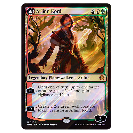 Arlinn Kord // Arlinn, Embraced by the Moon 230 card from the Magic The Gathering set Innistrad Remastered