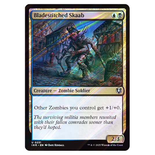 Bladestitched Skaab 231 card from the Magic The Gathering set Innistrad Remastered
