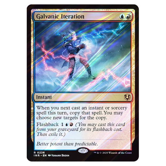 Galvanic Iteration 236 card from the Magic The Gathering set Innistrad Remastered