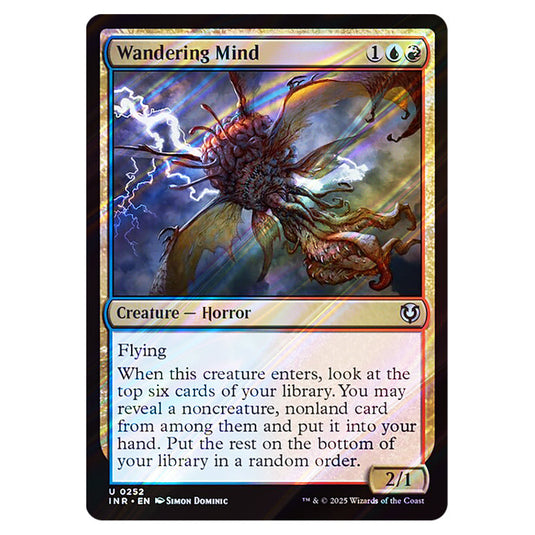 Wandering Mind 252 card from the Magic The Gathering set Innistrad Remastered