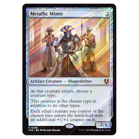 Metallic Mimic 268 card from the Magic The Gathering set Innistrad Remastered