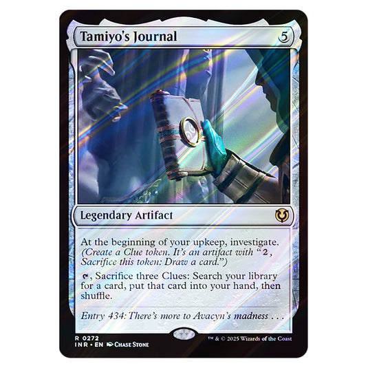 Tamiyo's Journal 272 card from the Magic The Gathering set Innistrad Remastered