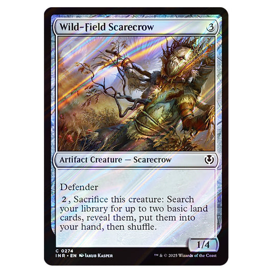 Wild-Field Scarecrow 274 card from the Magic The Gathering set Innistrad Remastered