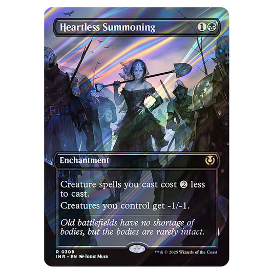 Heartless Summoning 309 card from the Magic The Gathering set Innistrad Remastered