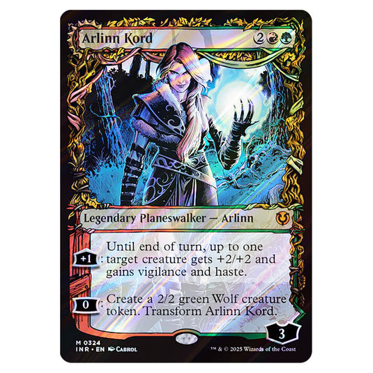 Arlinn Kord // Arlinn, Embraced by the Moon 324 card from the Magic The Gathering set Innistrad Remastered