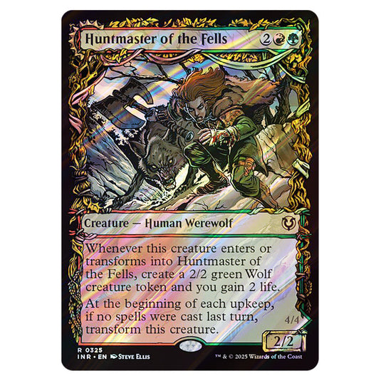 Huntmaster of the Fells // Ravager of the Fells 325 card from the Magic The Gathering set Innistrad Remastered