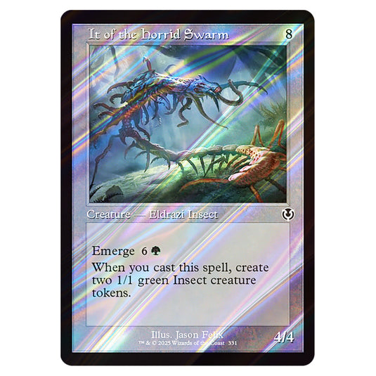 It of the Horrid Swarm 331 card from the Magic The Gathering set Innistrad Remastered