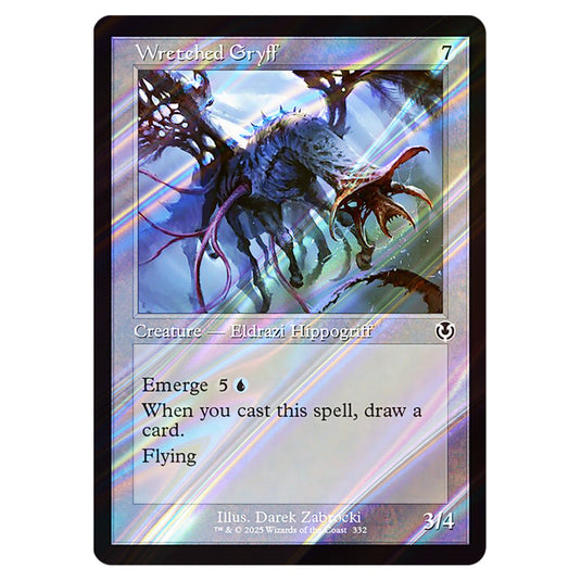 Wretched Gryff 332 card from the Magic The Gathering set Innistrad Remastered