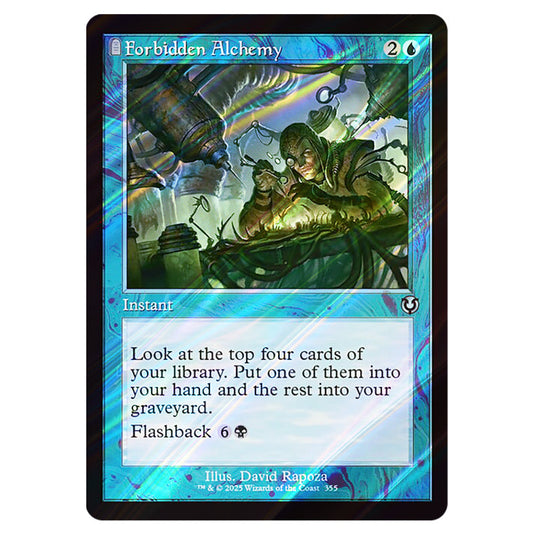 Forbidden Alchemy 355 card from the Magic The Gathering set Innistrad Remastered