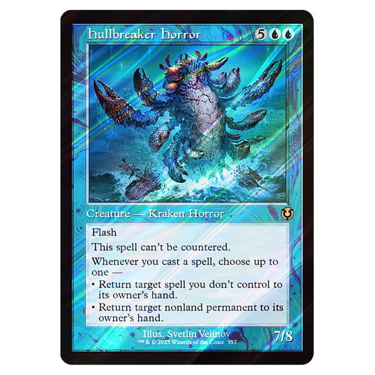 Hullbreaker Horror 357 card from the Magic The Gathering set Innistrad Remastered