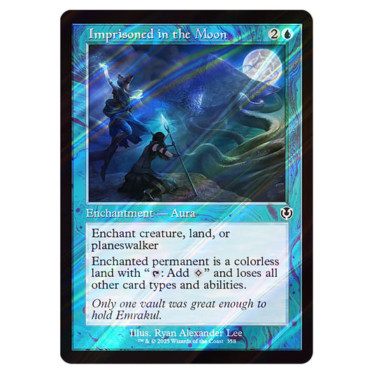 Imprisoned in the Moon 358 card from the Magic The Gathering set Innistrad Remastered
