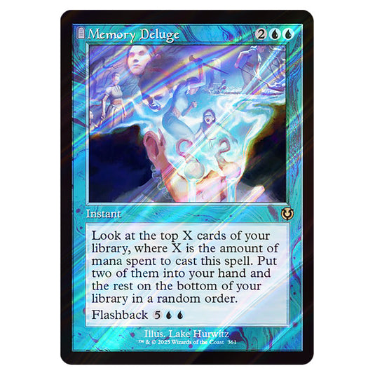 Memory Deluge 361 card from the Magic The Gathering set Innistrad Remastered