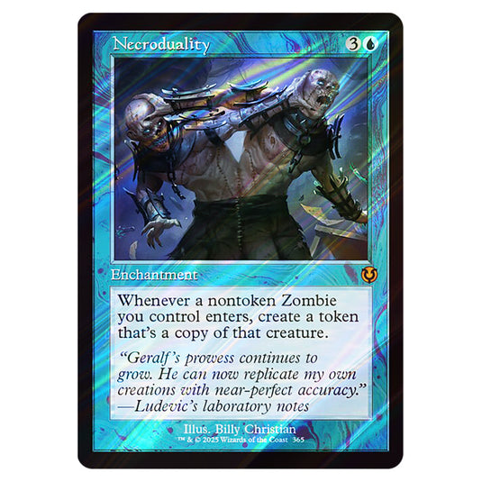 Necroduality 365 card from the Magic The Gathering set Innistrad Remastered
