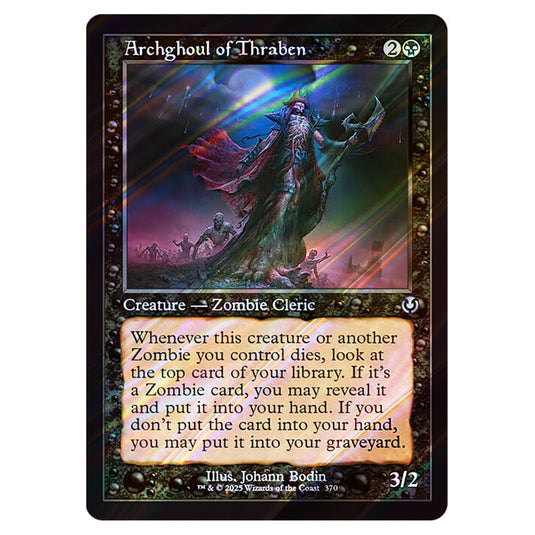 Archghoul of Thraben 370 card from the Magic The Gathering set Innistrad Remastered