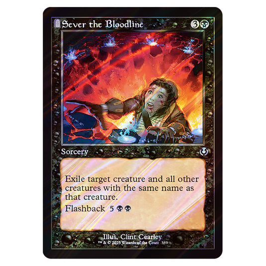 Sever the Bloodline 389 card from the Magic The Gathering set Innistrad Remastered