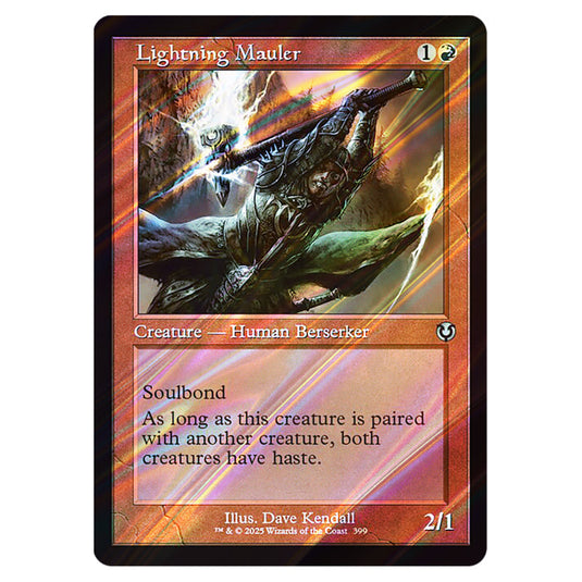 Lightning Mauler 399 card from the Magic The Gathering set Innistrad Remastered
