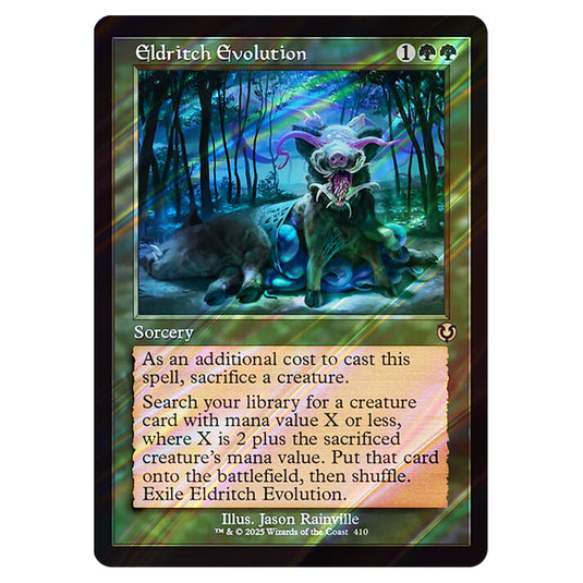 Eldritch Evolution 410 card from the Magic The Gathering set Innistrad Remastered
