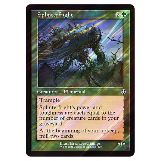 Splinterfright 420 card from the Magic The Gathering set Innistrad Remastered