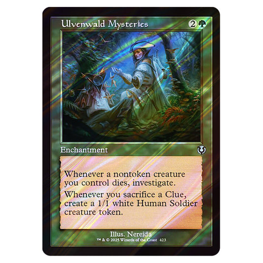 Ulvenwald Mysteries 423 card from the Magic The Gathering set Innistrad Remastered