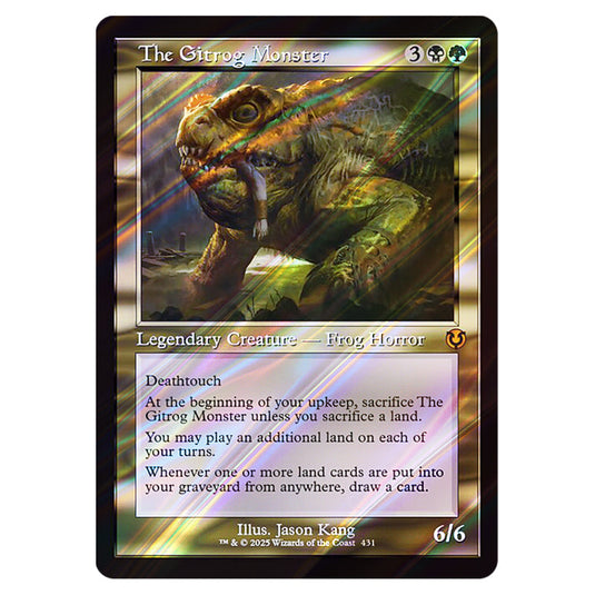 The Gitrog Monster 431 card from the Magic The Gathering set Innistrad Remastered