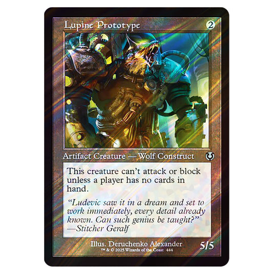Lupine Prototype 444 card from the Magic The Gathering set Innistrad Remastered