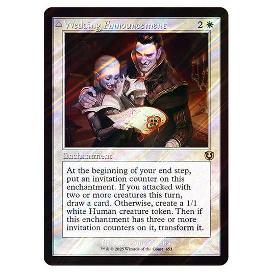 Wedding Announcement // Wedding Festivity 453 card from the Magic The Gathering set Innistrad Remastered