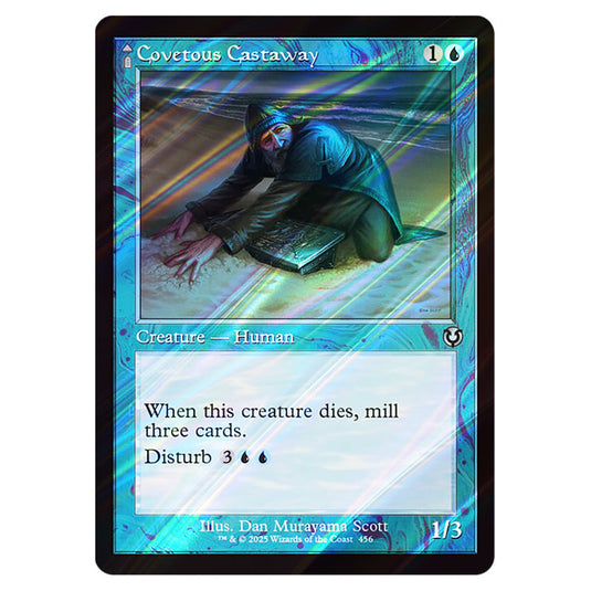 Covetous Castaway // Ghostly Castigator 456 card from the Magic The Gathering set Innistrad Remastered