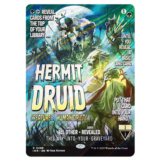 Hermit Druid 488 card from the Magic The Gathering set Innistrad Remastered