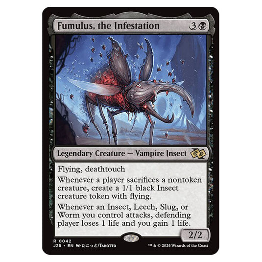 Fumulus, the Infestation 0042 card from the Magic The Gathering set Foundations Jumpstart