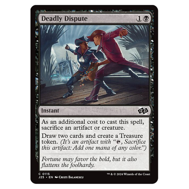 Magic The Gathering - Foundations Jumpstart - Deadly Dispute - 0115 Magic The Gathering - Foundations Jumpstart - Deadly Dispute - 0115