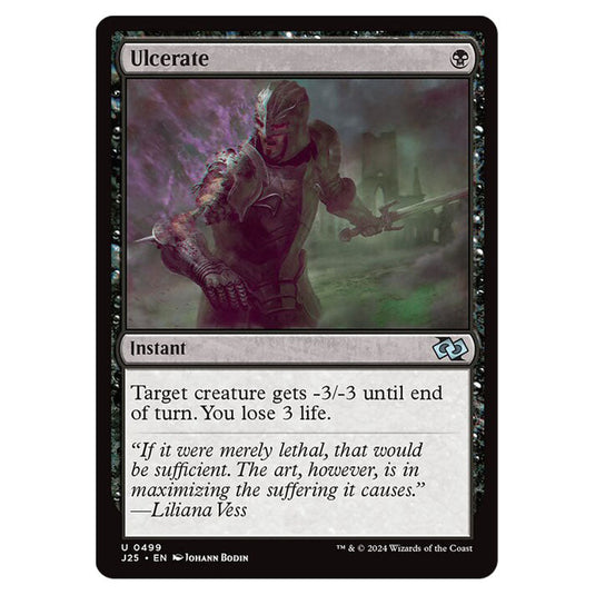 Ulcerate 0499 card from the Magic The Gathering set Foundations Jumpstart