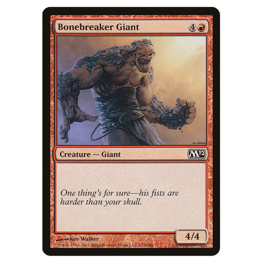 Bonebreaker Giant 0123 card from the Magic The Gathering set Magic 2012