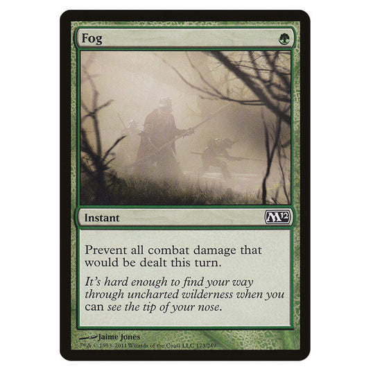 Fog 0173 card from the Magic The Gathering set Magic 2012